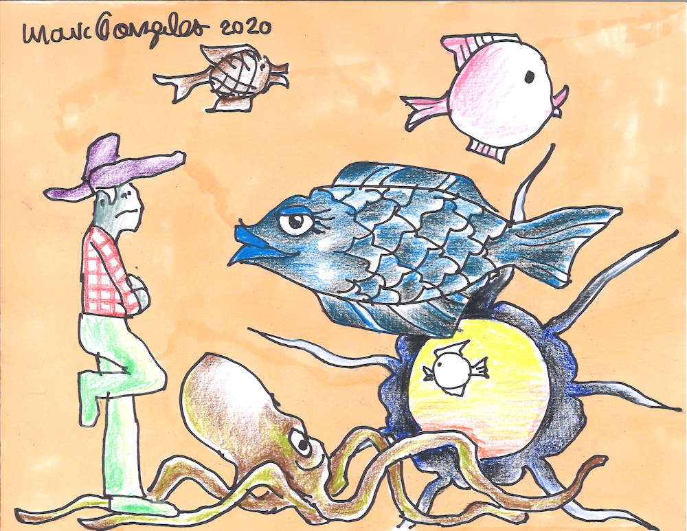 Mark Gonzales for The POWER OF PABLO